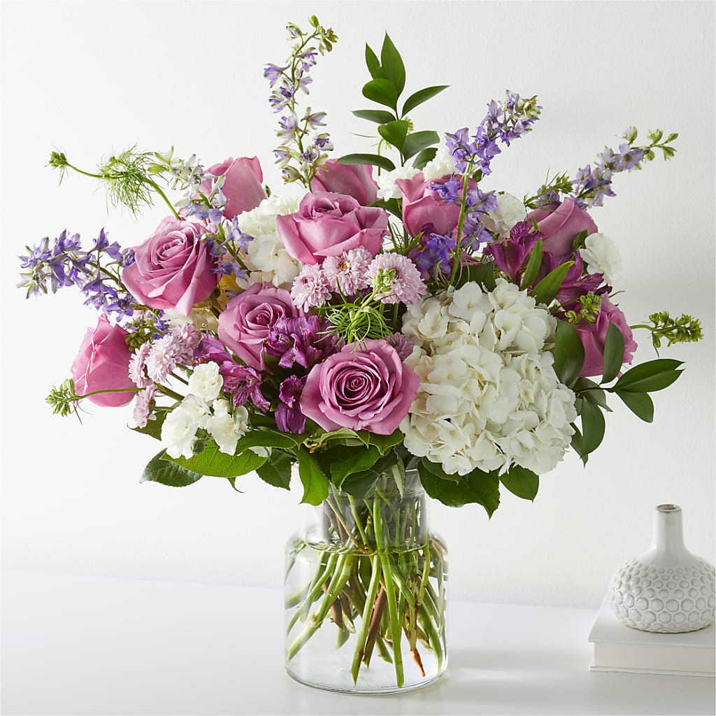 Violet Caress Bouquet – FORGET-ME-NOT FLOWERS & GIFTS, Jacksonville NC