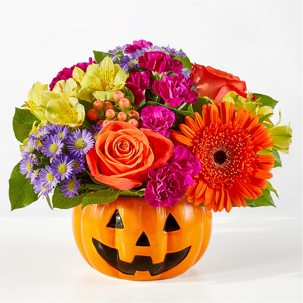 Tricks & Treats Pumpkin – FORGET-ME-NOT FLOWERS & GIFTS, Jacksonville NC