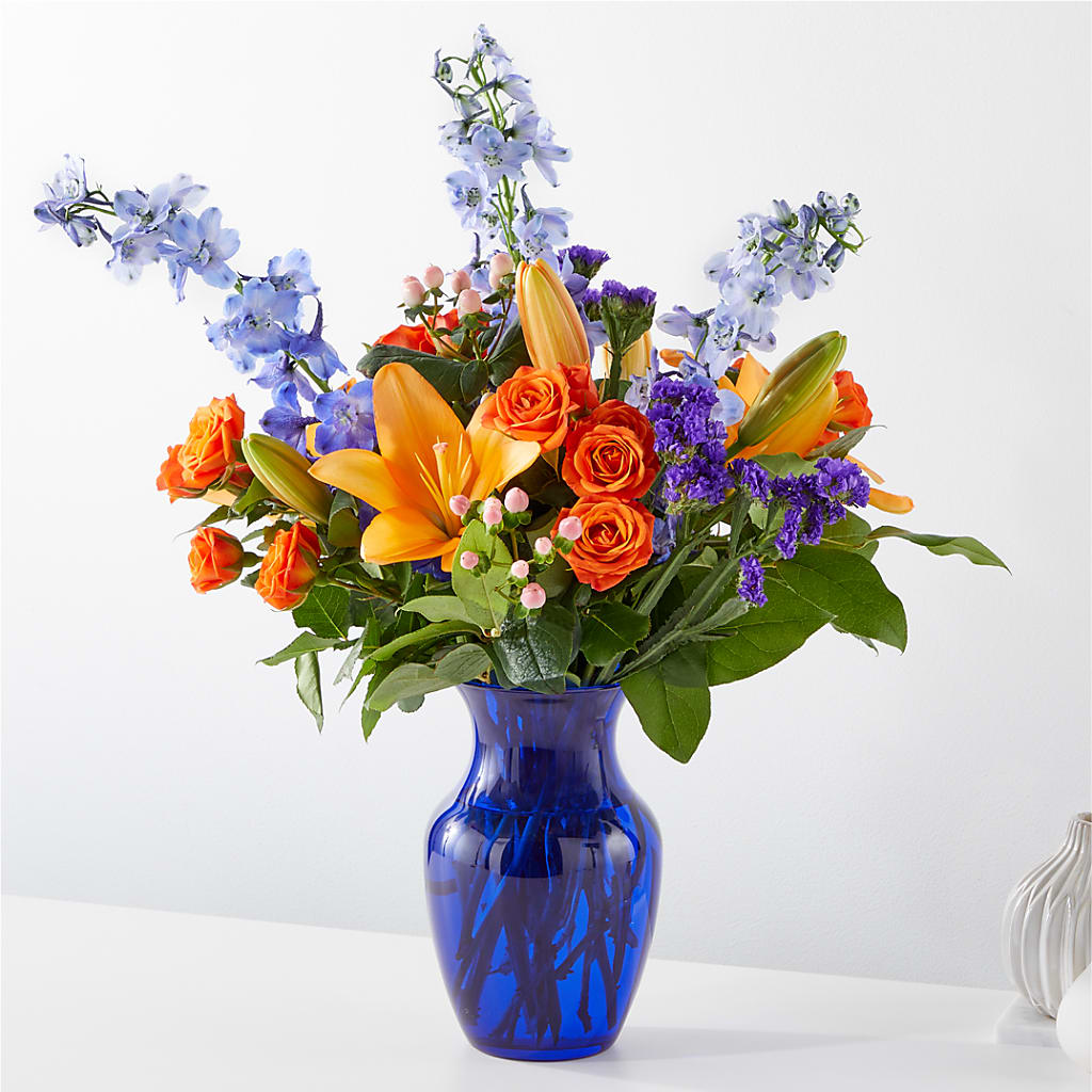 Radiant Citrus Bouquet – FORGET-ME-NOT FLOWERS & GIFTS, Jacksonville NC