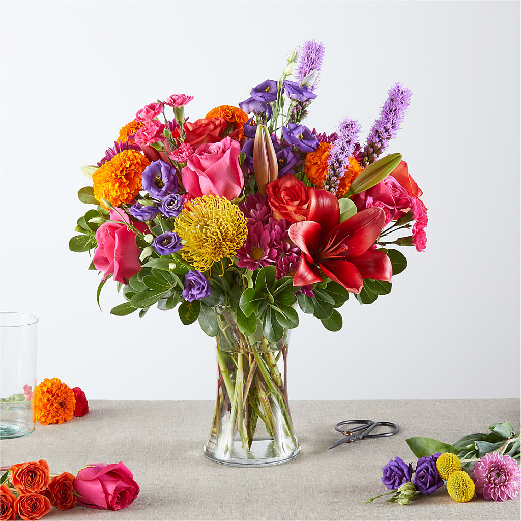 Feast of Color – A Florist Original – FORGET-ME-NOT FLOWERS & GIFTS, Jacksonville NC