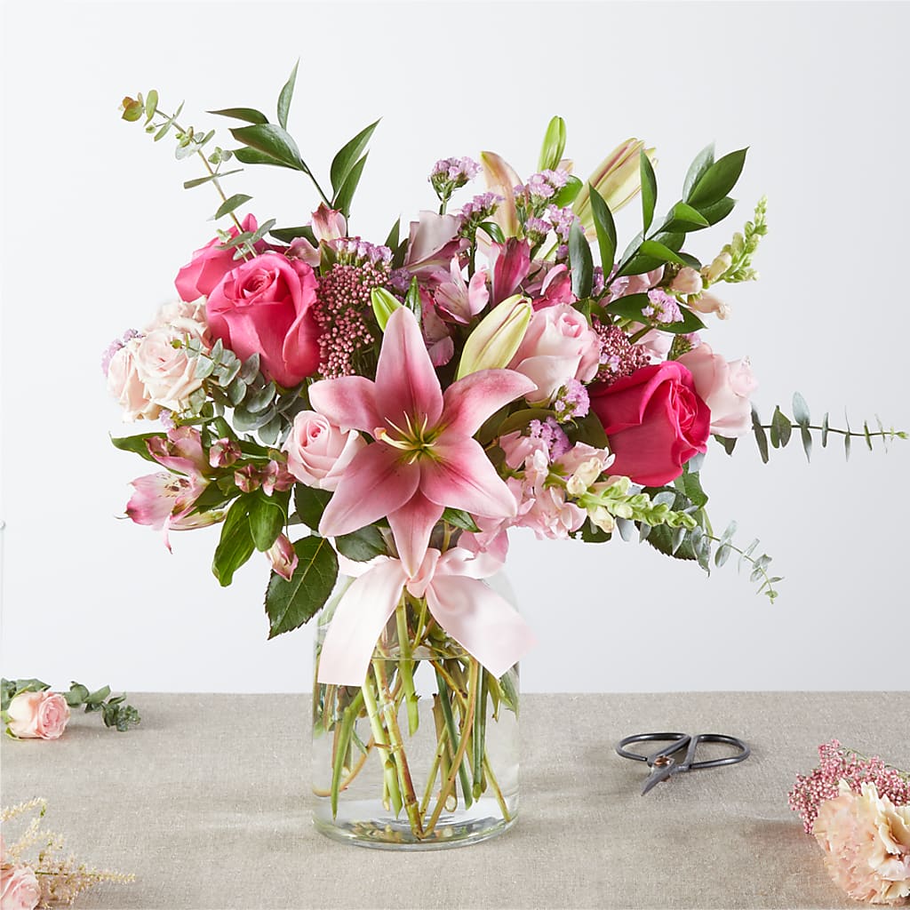 Pink Ribbon - A Florist Original – FORGET-ME-NOT FLOWERS & GIFTS, Jacksonville NC