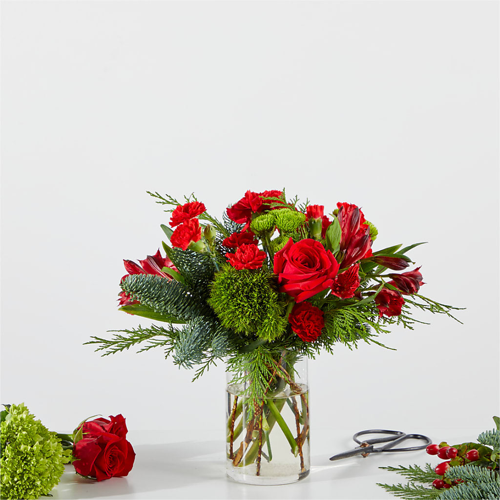Merry Moment Bouquet – A Florist Original – FORGET-ME-NOT FLOWERS & GIFTS, Jacksonville NC