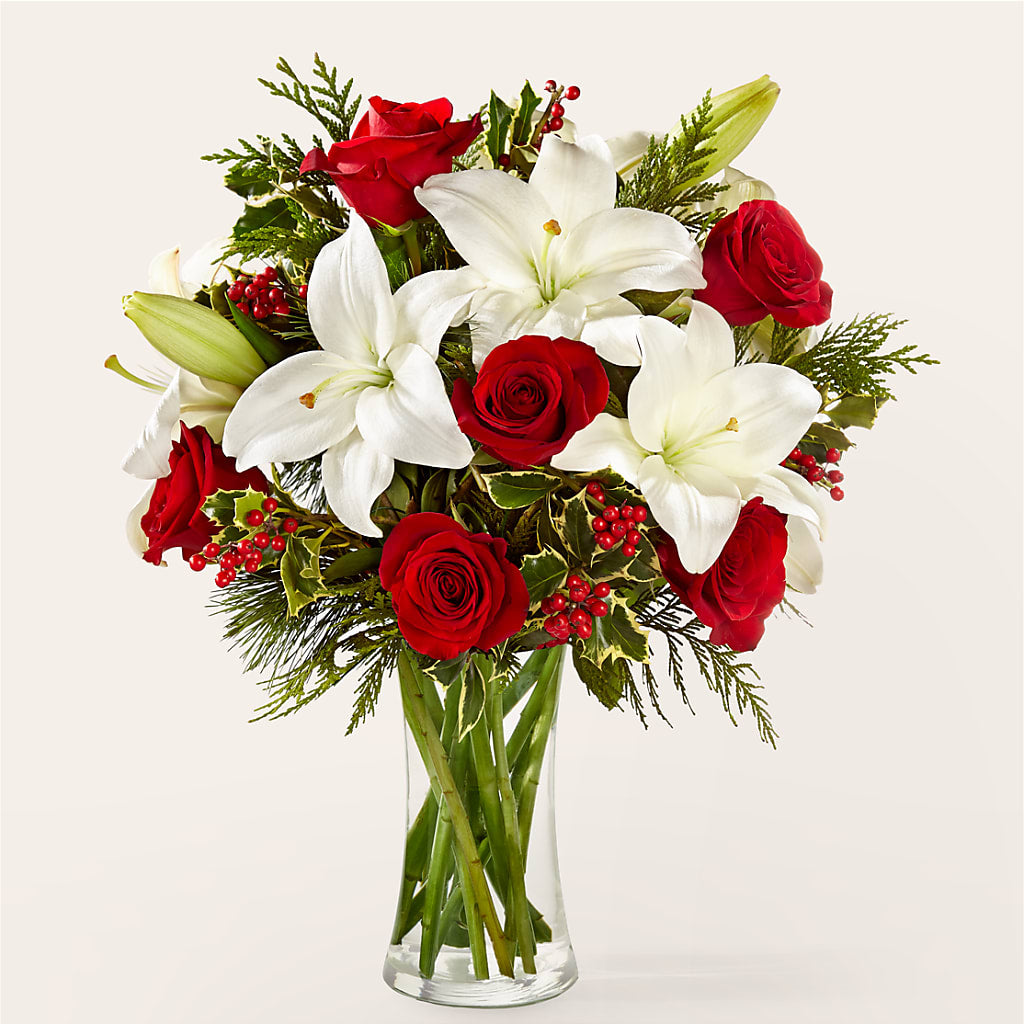 Sparkling Snowflakes Bouquet – FORGET-ME-NOT FLOWERS & GIFTS, Jacksonville NC