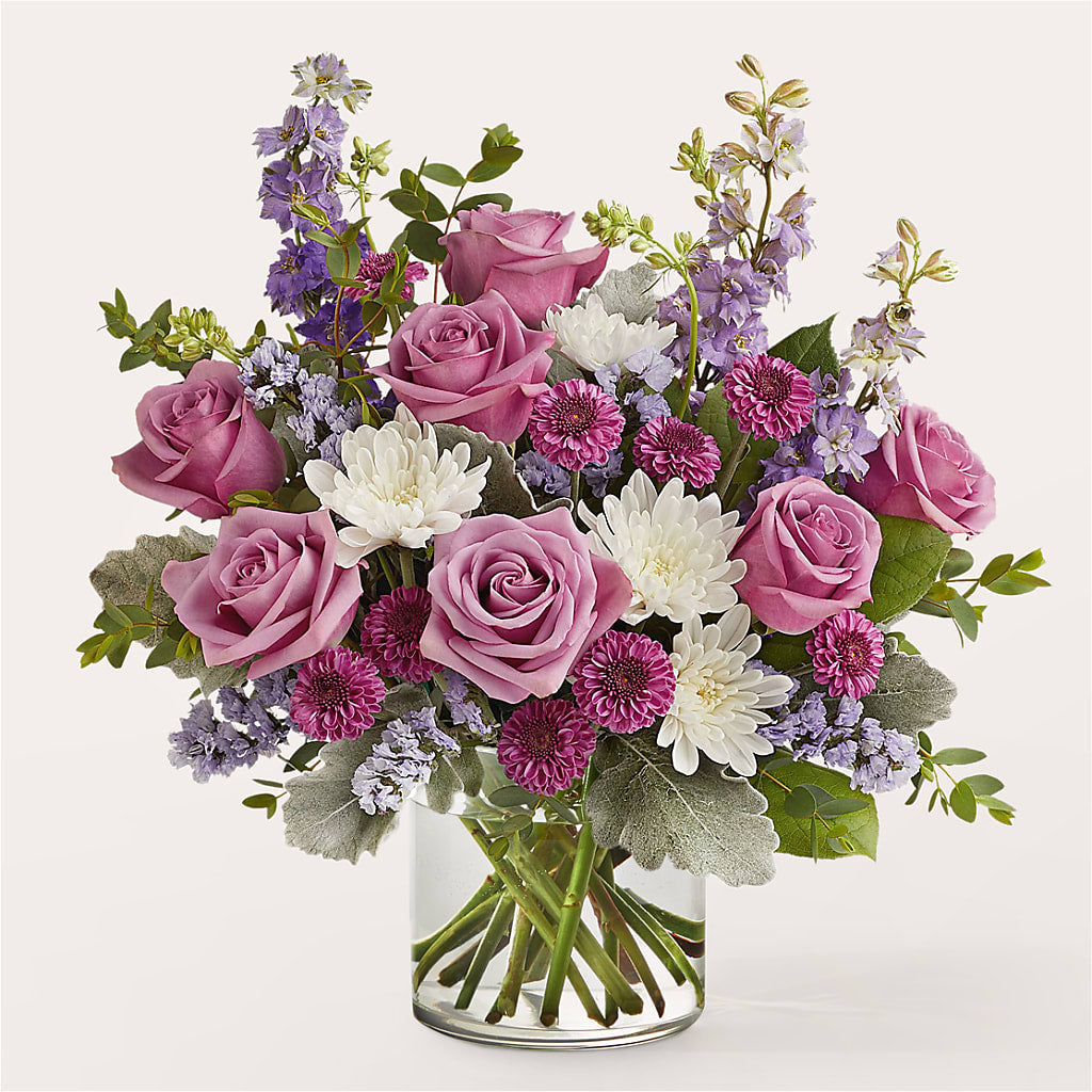 Violet Frost Bouquet – FORGET-ME-NOT FLOWERS & GIFTS, Jacksonville NC