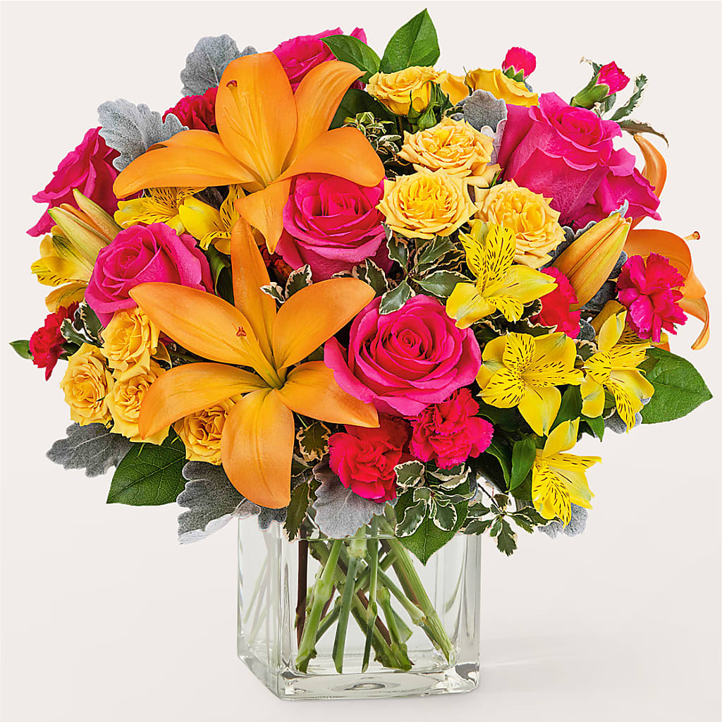 To the Tropics Bouquet – FORGET-ME-NOT FLOWERS & GIFTS, Jacksonville NC