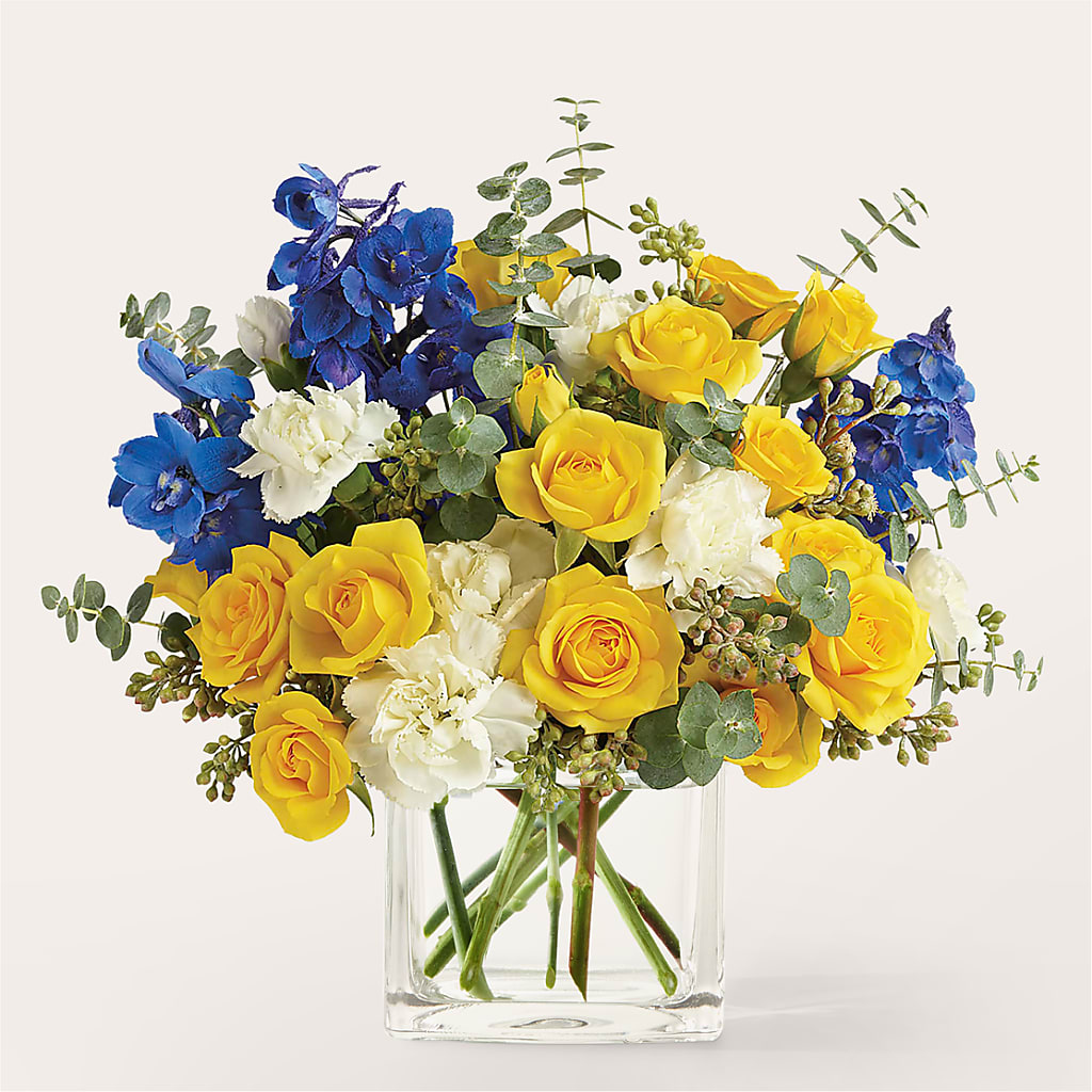 Sparkling Citrine Bouquet – FORGET-ME-NOT FLOWERS & GIFTS, Jacksonville NC