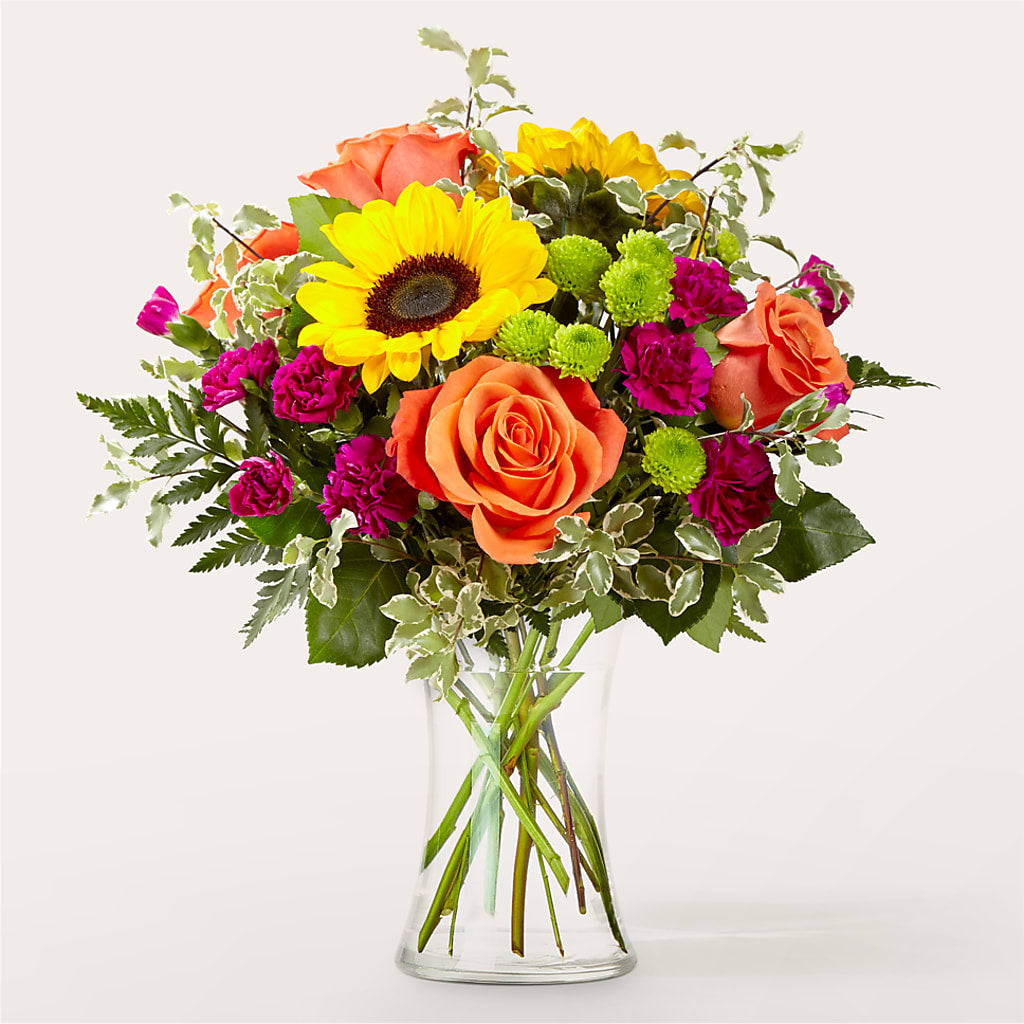 Warmth & Light Bouquet – FORGET-ME-NOT FLOWERS & GIFTS, Jacksonville NC