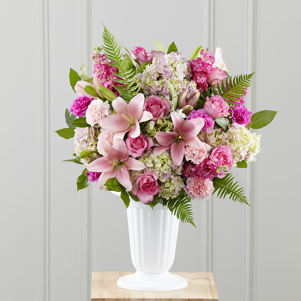 Never-Ending Love Arrangement – FORGET-ME-NOT FLOWERS & GIFTS, Jacksonville NC