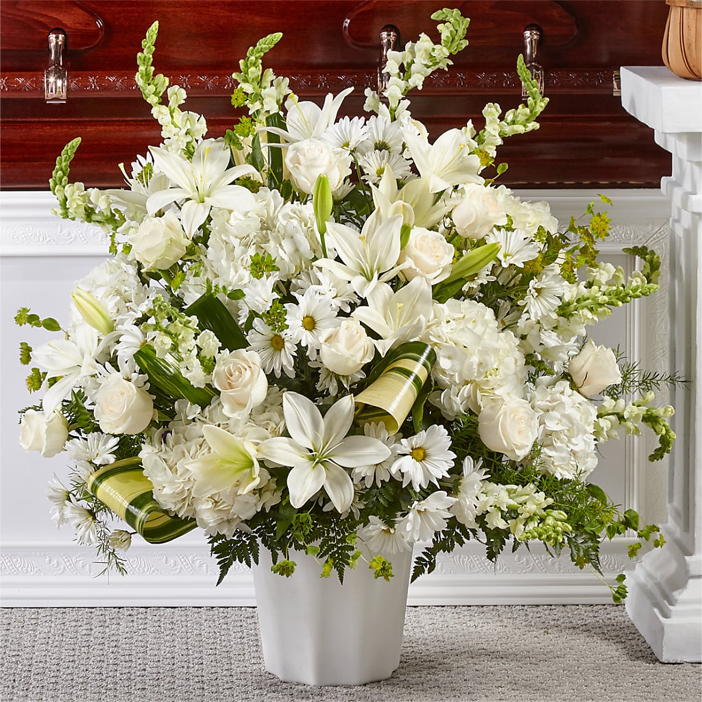 Thoughts of Tranquility Floor Basket – FORGET-ME-NOT FLOWERS & GIFTS, Jacksonville NC