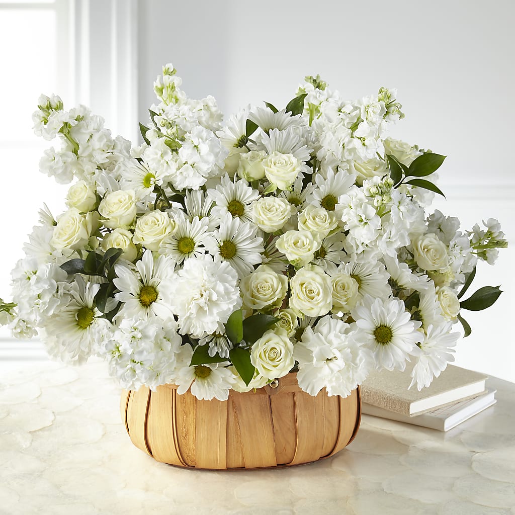 Graceful Garden Basket – FORGET-ME-NOT FLOWERS & GIFTS, Jacksonville NC
