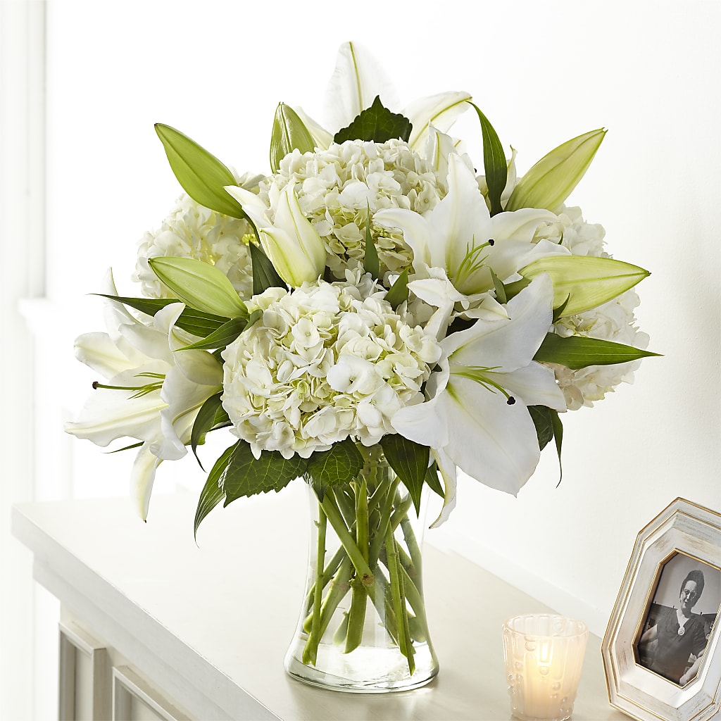 Compassionate Lily Bouquet – FORGET-ME-NOT FLOWERS & GIFTS, Jacksonville NC