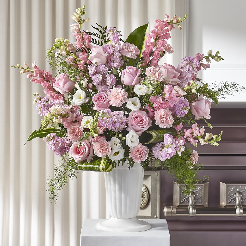 Divine Comfort Arrangement – FORGET-ME-NOT FLOWERS & GIFTS, Jacksonville NC