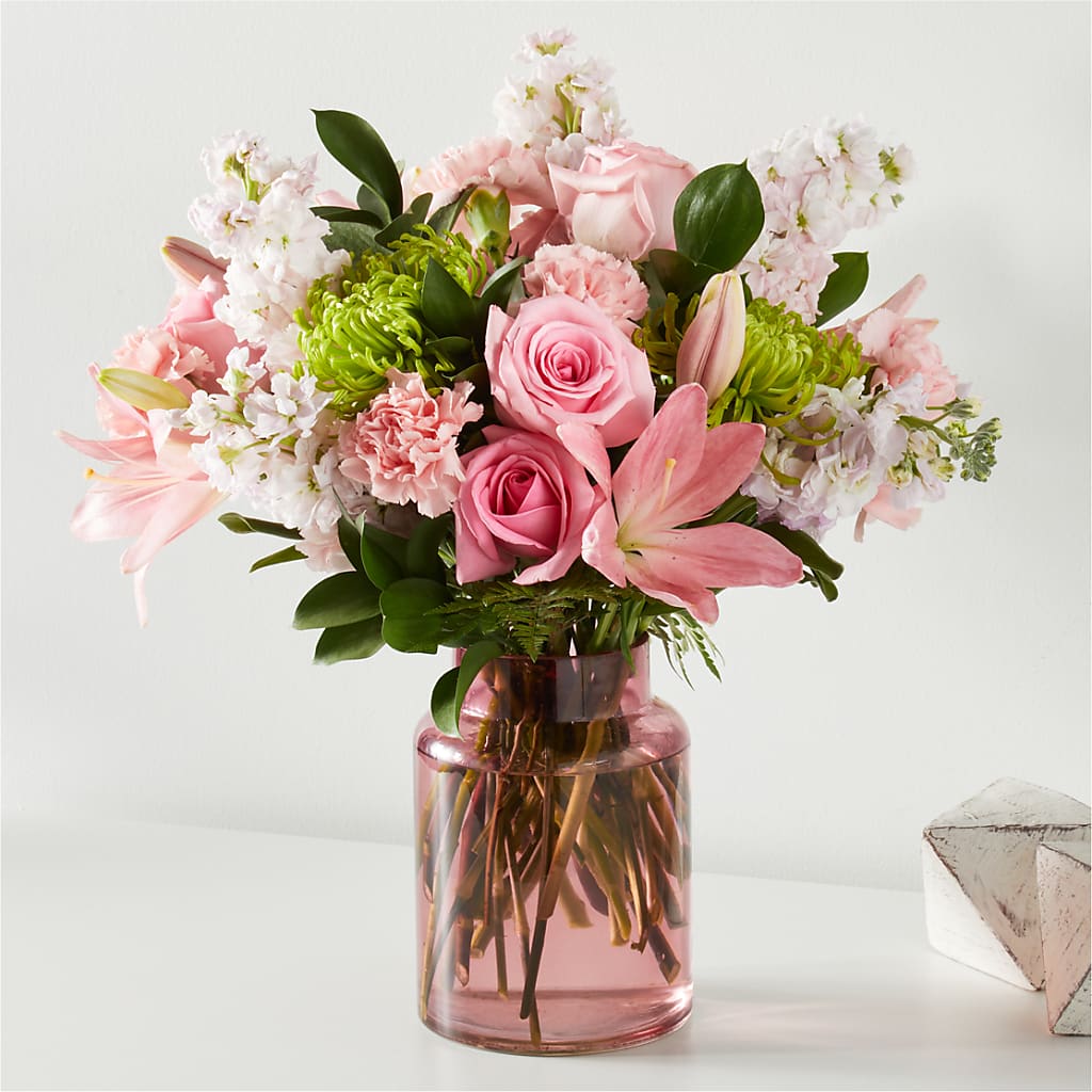 Pretty in Pink Bouquet – FORGET-ME-NOT FLOWERS & GIFTS, Jacksonville NC