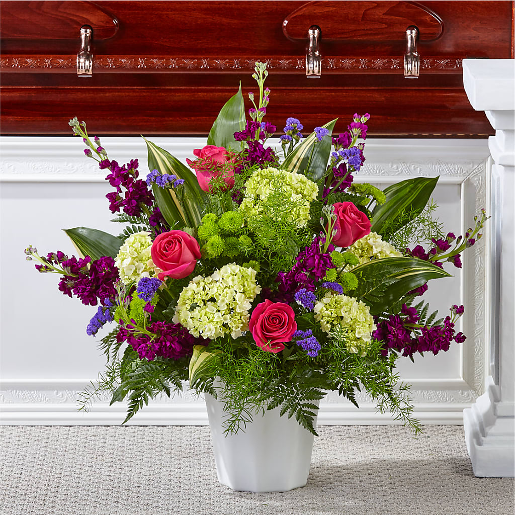 Beautiful Horizons Floor Basket – FORGET-ME-NOT FLOWERS & GIFTS, Jacksonville NC
