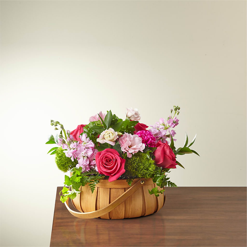Radiance in Bloom Basket – FORGET-ME-NOT FLOWERS & GIFTS, Jacksonville NC