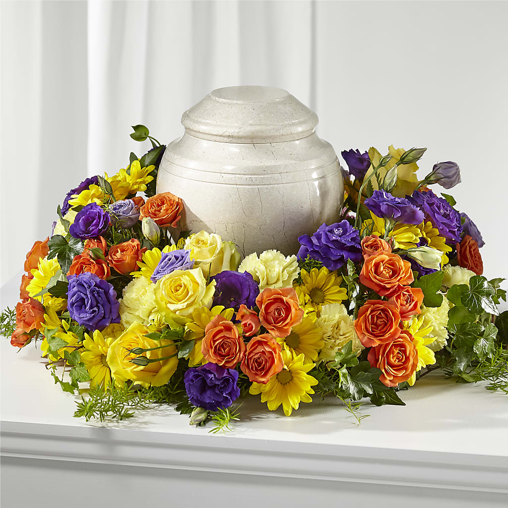Blossoms of Remembrance Cremation Adornment – FORGET-ME-NOT FLOWERS & GIFTS, Jacksonville NC