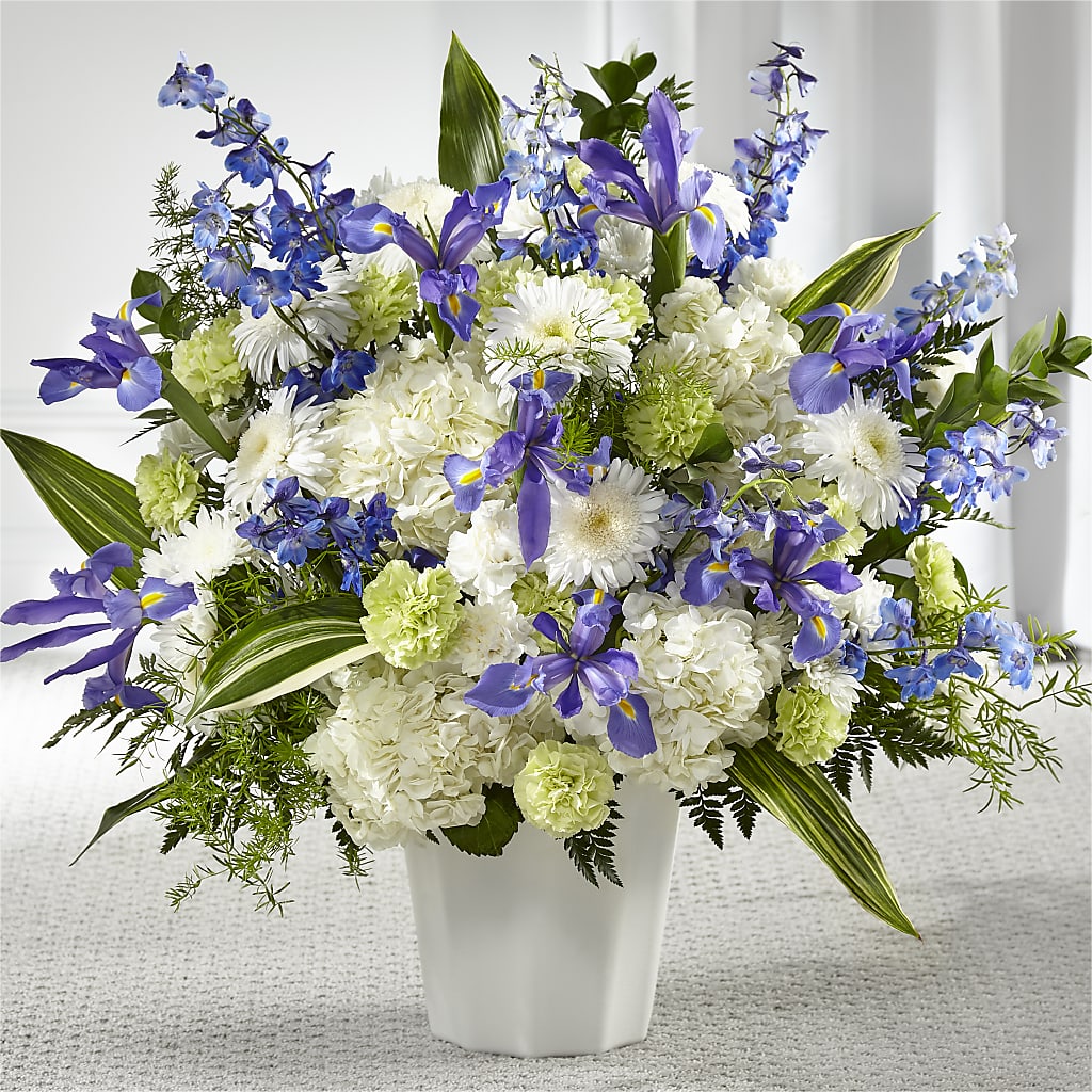 Soft Serenity Floor Basket – FORGET-ME-NOT FLOWERS & GIFTS, Jacksonville NC