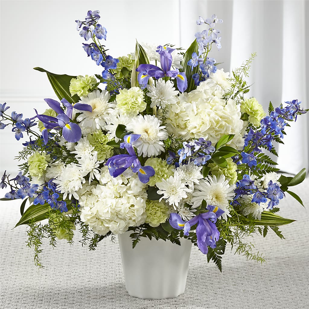 Soft Serenity Floor Basket – FORGET-ME-NOT FLOWERS & GIFTS, Jacksonville NC