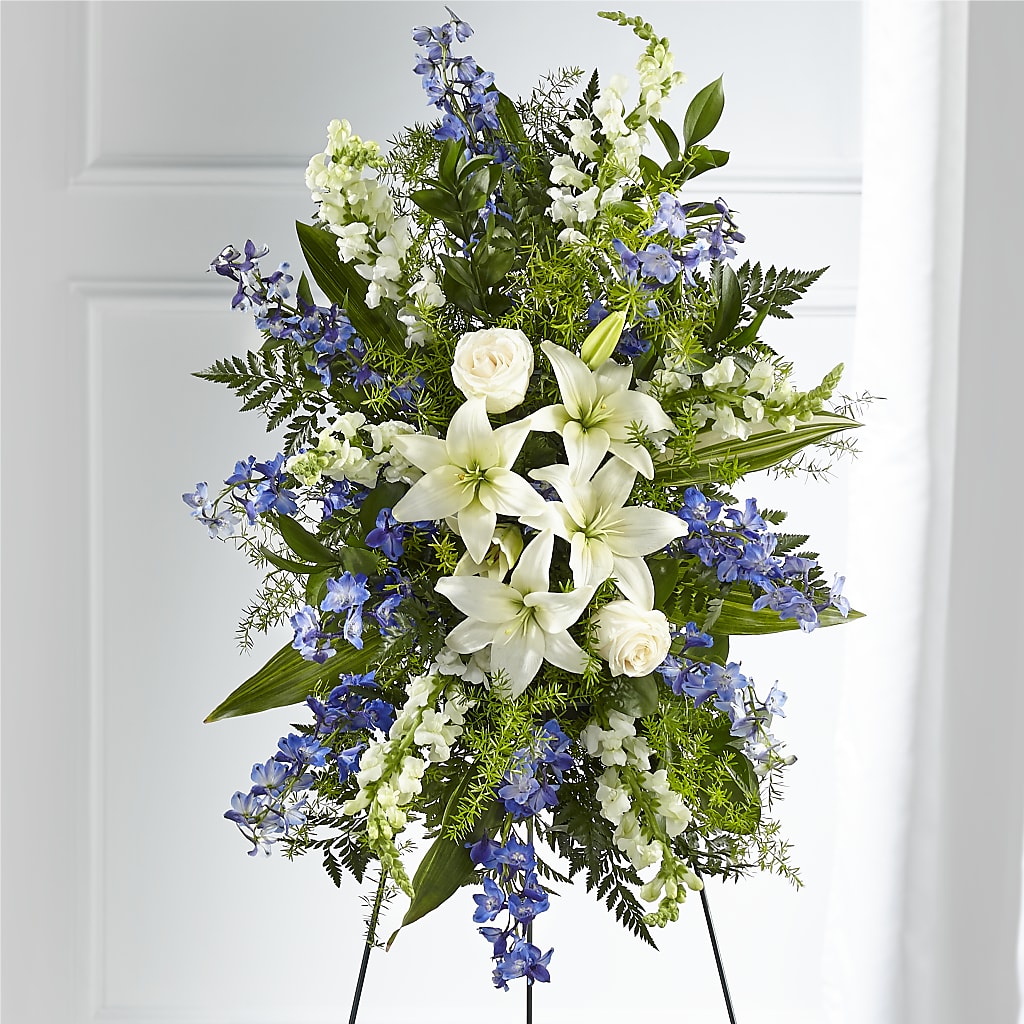 Faithful Friend Standing Spray – FORGET-ME-NOT FLOWERS & GIFTS, Jacksonville NC