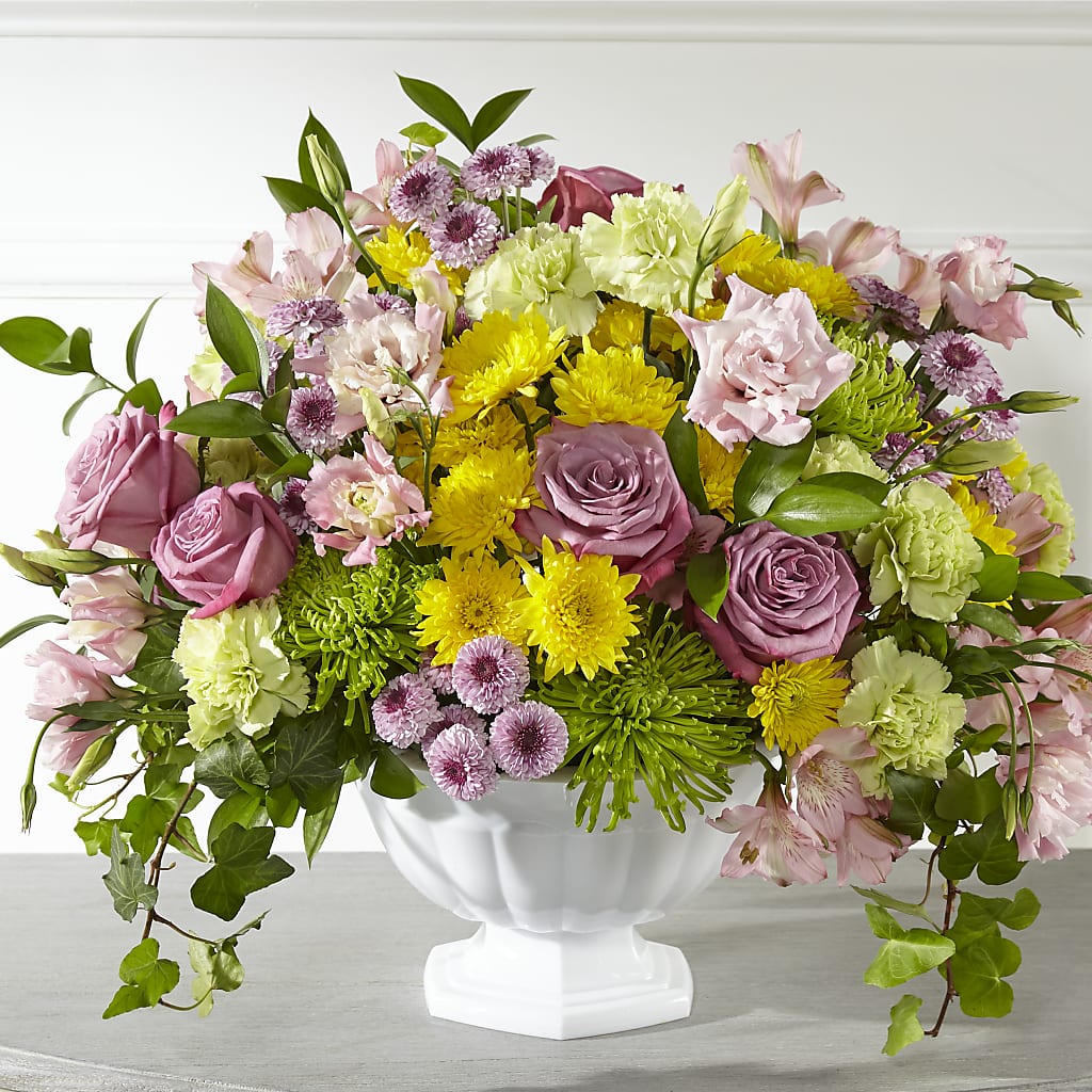 Healing Thoughts Arrangement – FORGET-ME-NOT FLOWERS & GIFTS, Jacksonville NC