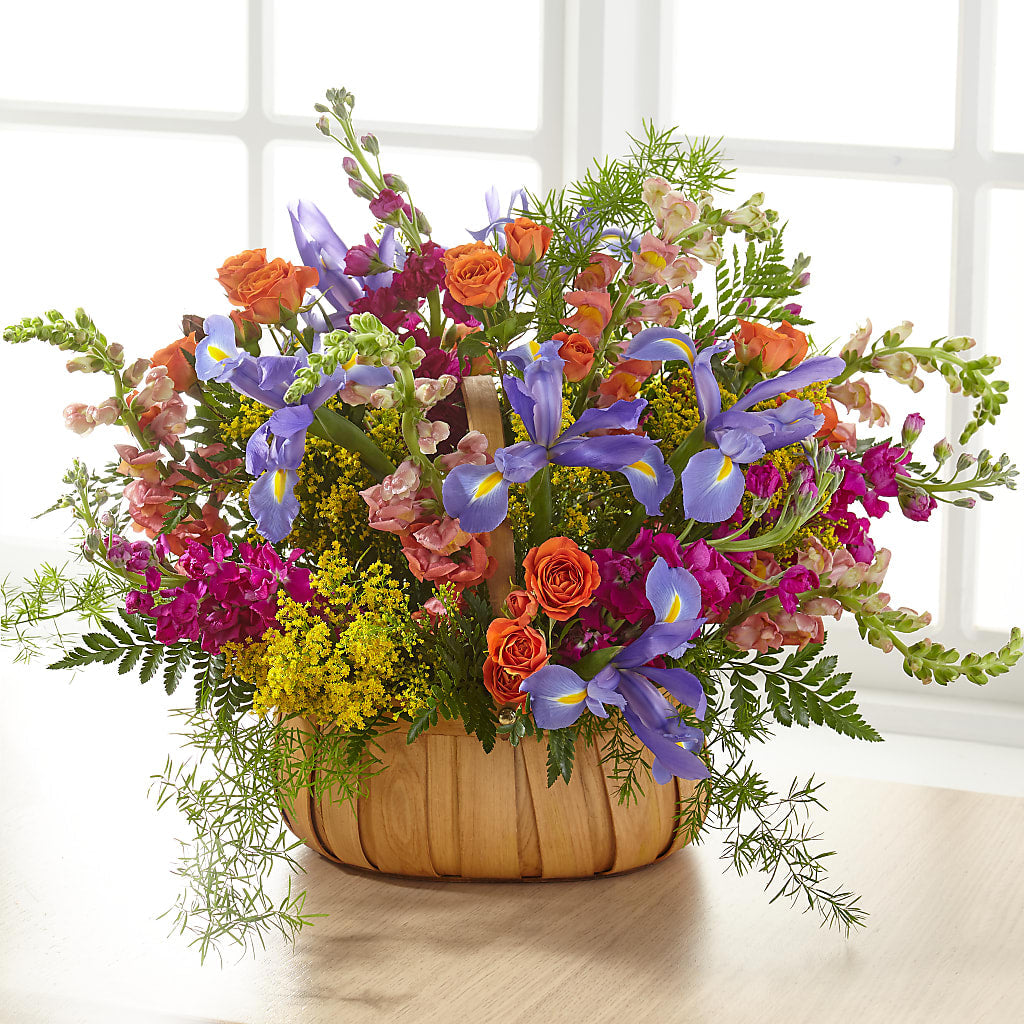 Garden of Life Basket – FORGET-ME-NOT FLOWERS & GIFTS, Jacksonville NC