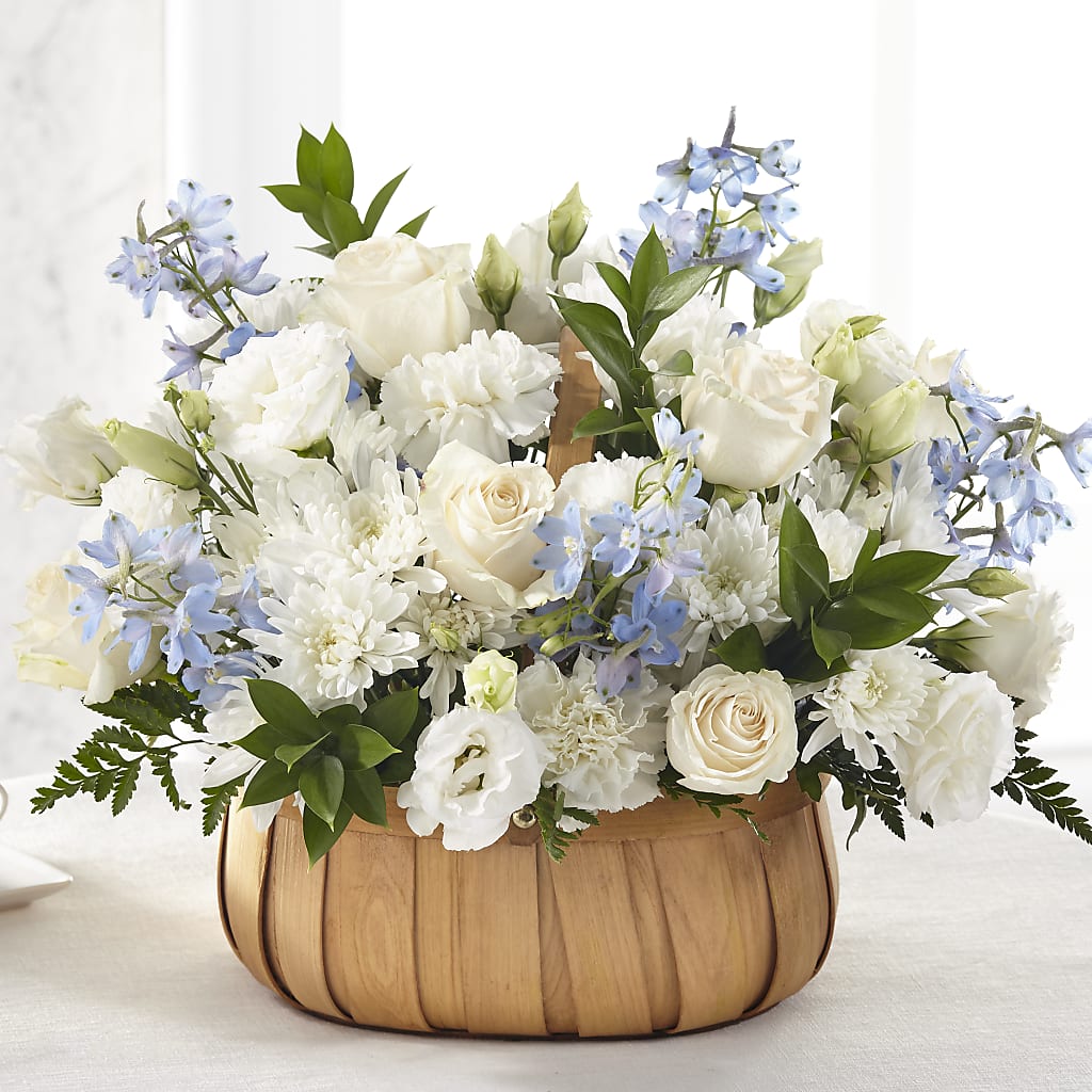 Sincerely Heartfelt Basket – FORGET-ME-NOT FLOWERS & GIFTS, Jacksonville NC