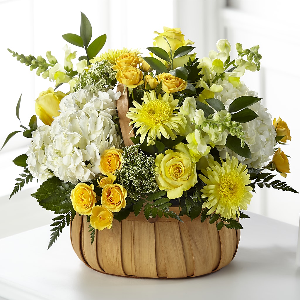 Rustic Remembrance Basket – FORGET-ME-NOT FLOWERS & GIFTS, Jacksonville NC