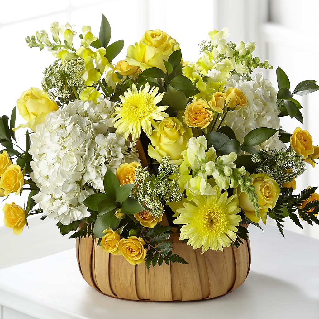 Rustic Remembrance Basket – FORGET-ME-NOT FLOWERS & GIFTS, Jacksonville NC