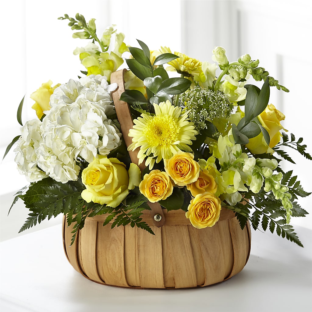 Rustic Remembrance Basket – FORGET-ME-NOT FLOWERS & GIFTS, Jacksonville NC