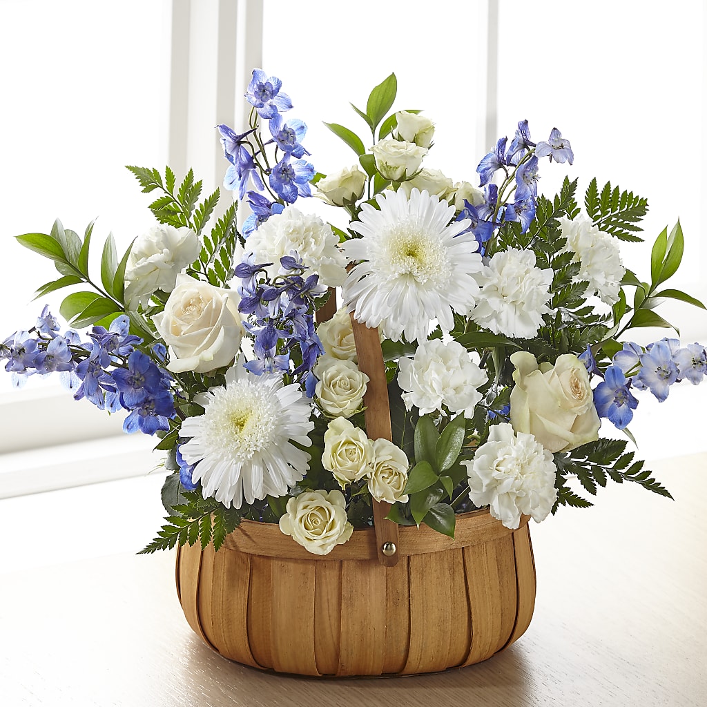 Harmony & Grace Basket – FORGET-ME-NOT FLOWERS & GIFTS, Jacksonville NC