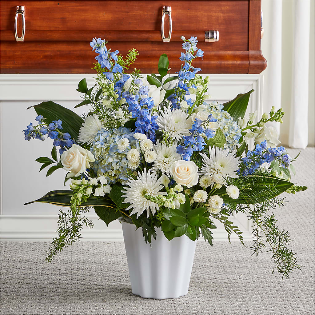 Everlasting Memories Floor Basket – FORGET-ME-NOT FLOWERS & GIFTS, Jacksonville NC
