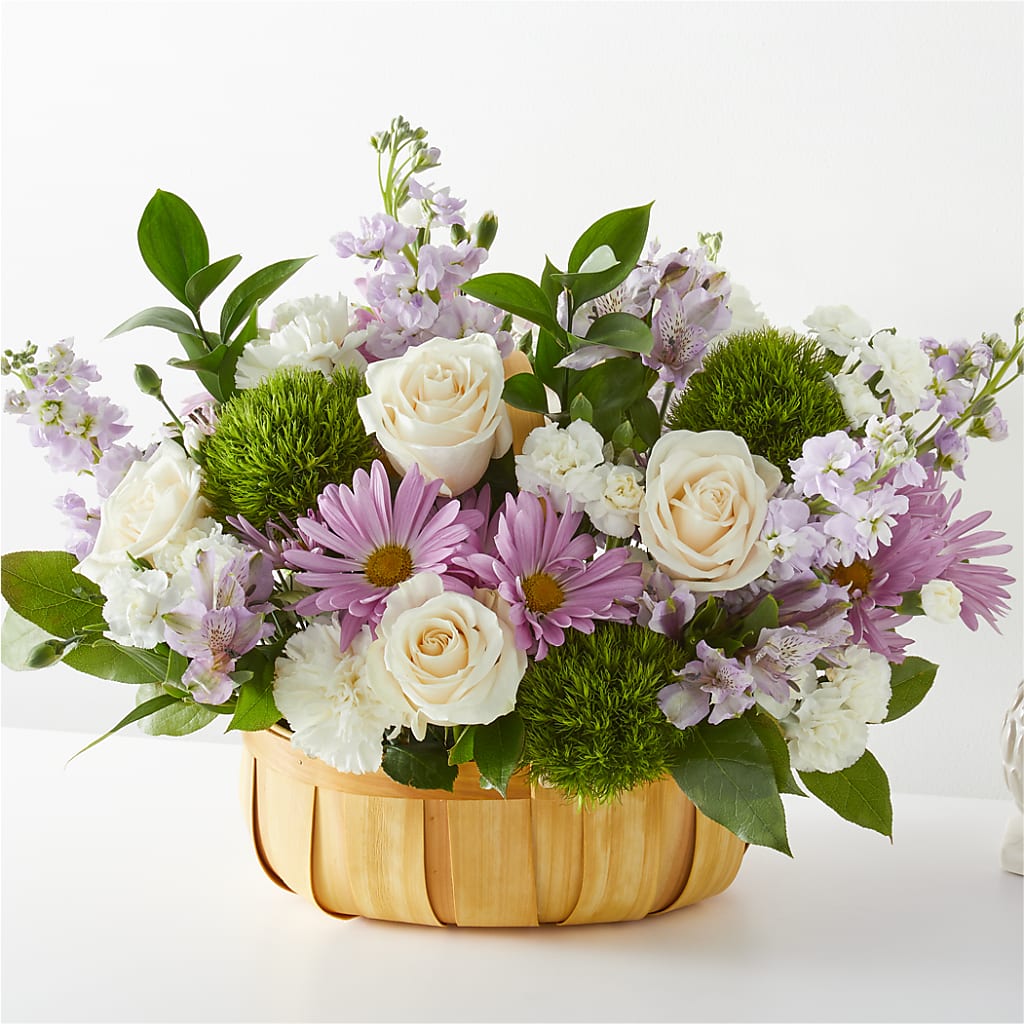 Peace & Love Basket – FORGET-ME-NOT FLOWERS & GIFTS, Jacksonville NC