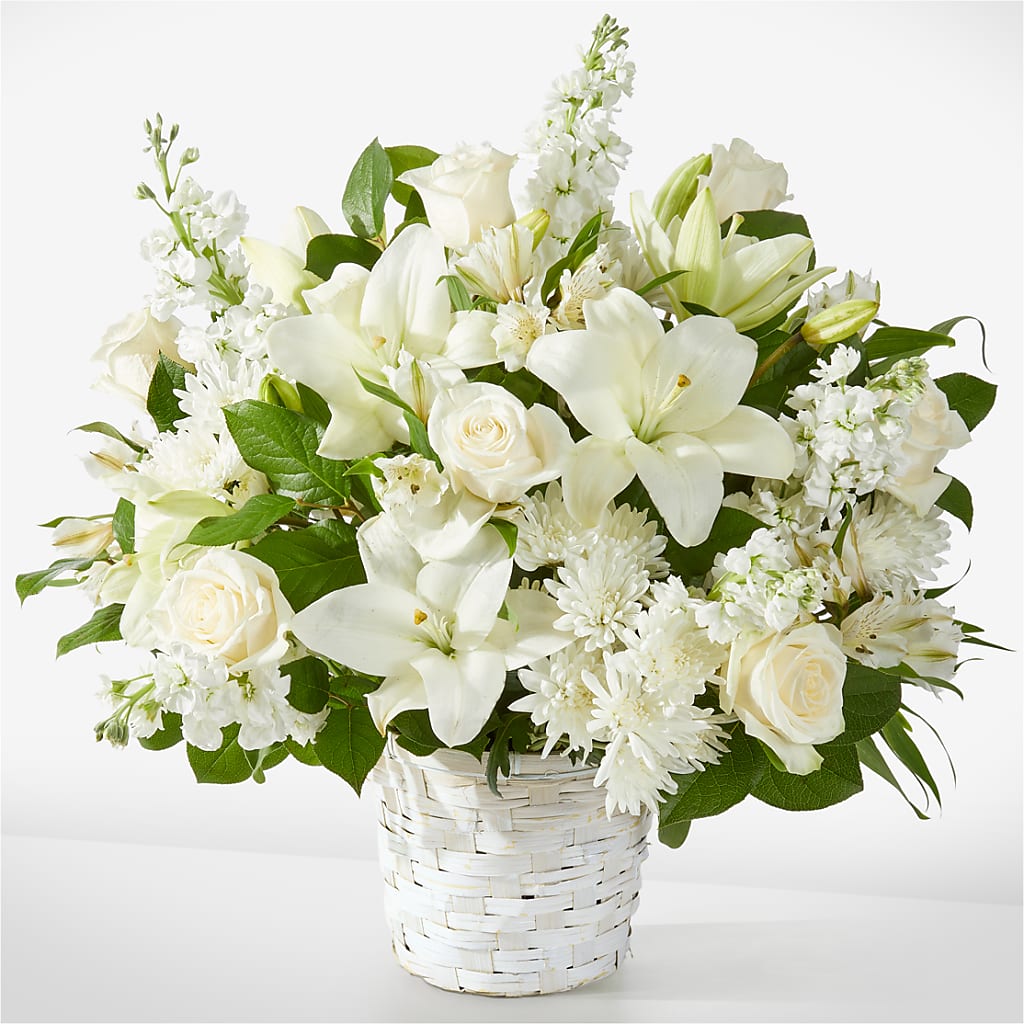 Peaceful Reflections Arrangement – FORGET-ME-NOT FLOWERS & GIFTS, Jacksonville NC