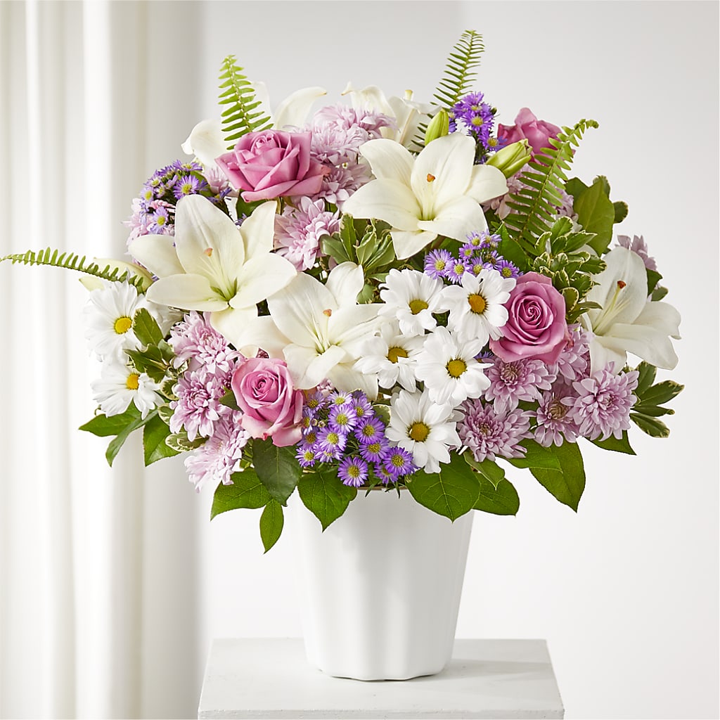 Warmest Thoughts Tabletop Basket – FORGET-ME-NOT FLOWERS & GIFTS, Jacksonville NC