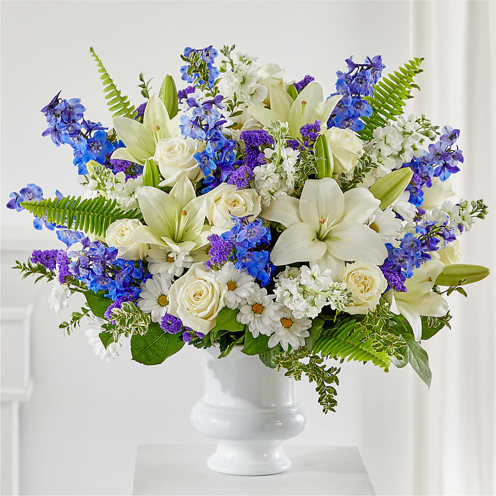 Expressions of Hope Urn Arrangement – FORGET-ME-NOT FLOWERS & GIFTS, Jacksonville NC