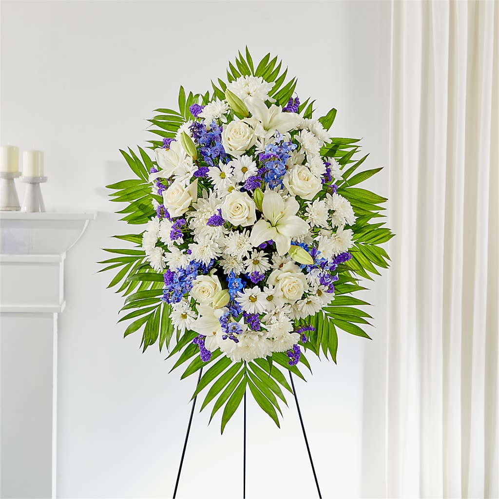 At Rest Standing Spray – FORGET-ME-NOT FLOWERS & GIFTS, Jacksonville NC