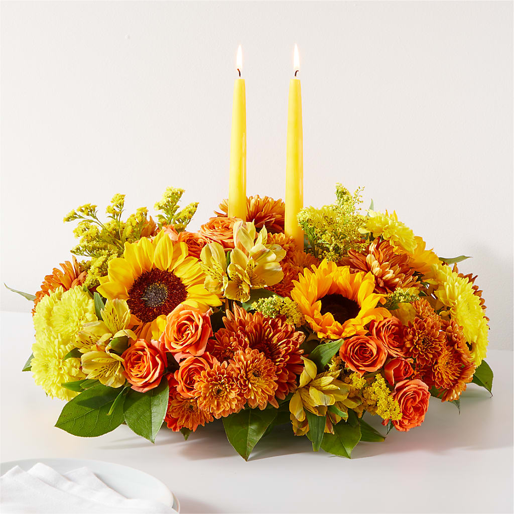 Autumn Harmony Centerpiece – FORGET-ME-NOT FLOWERS & GIFTS, Jacksonville NC