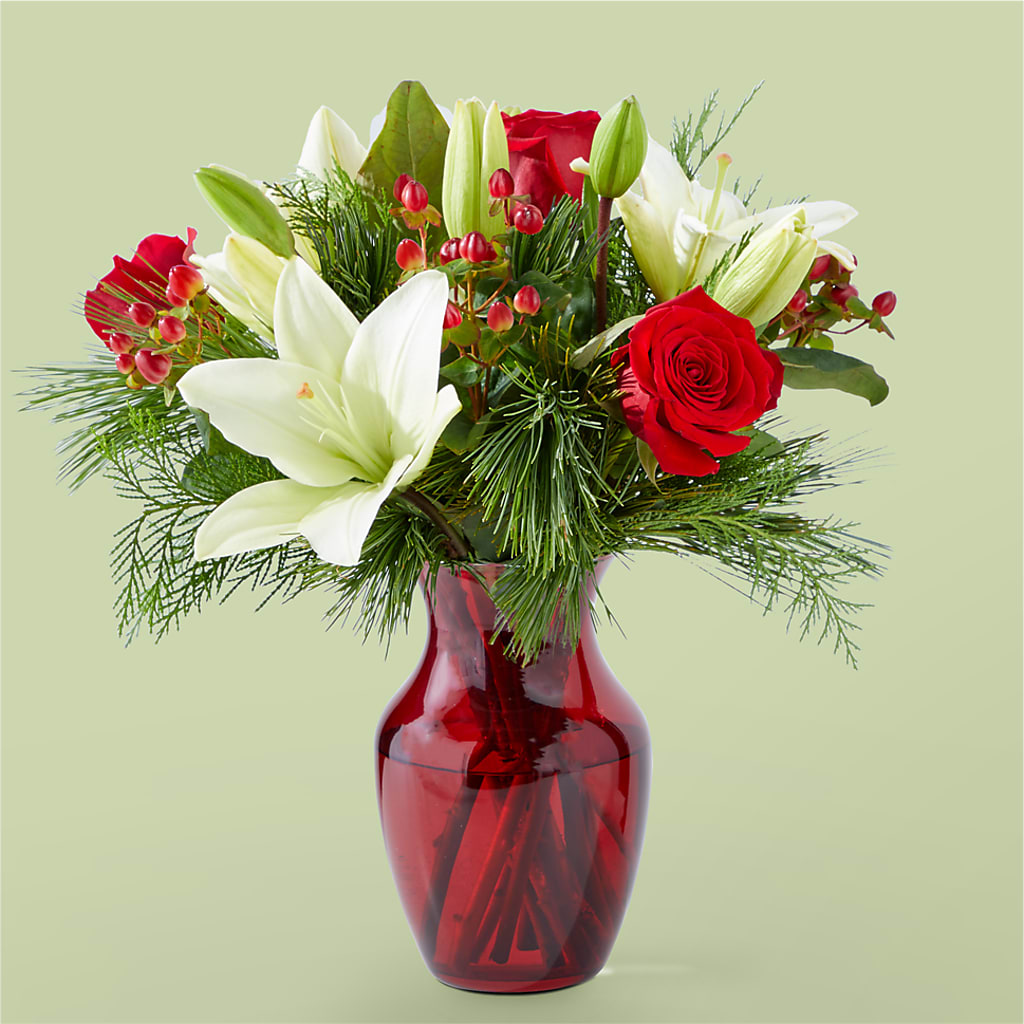 Evergreen Delight Bouquet – FORGET-ME-NOT FLOWERS & GIFTS, Jacksonville NC