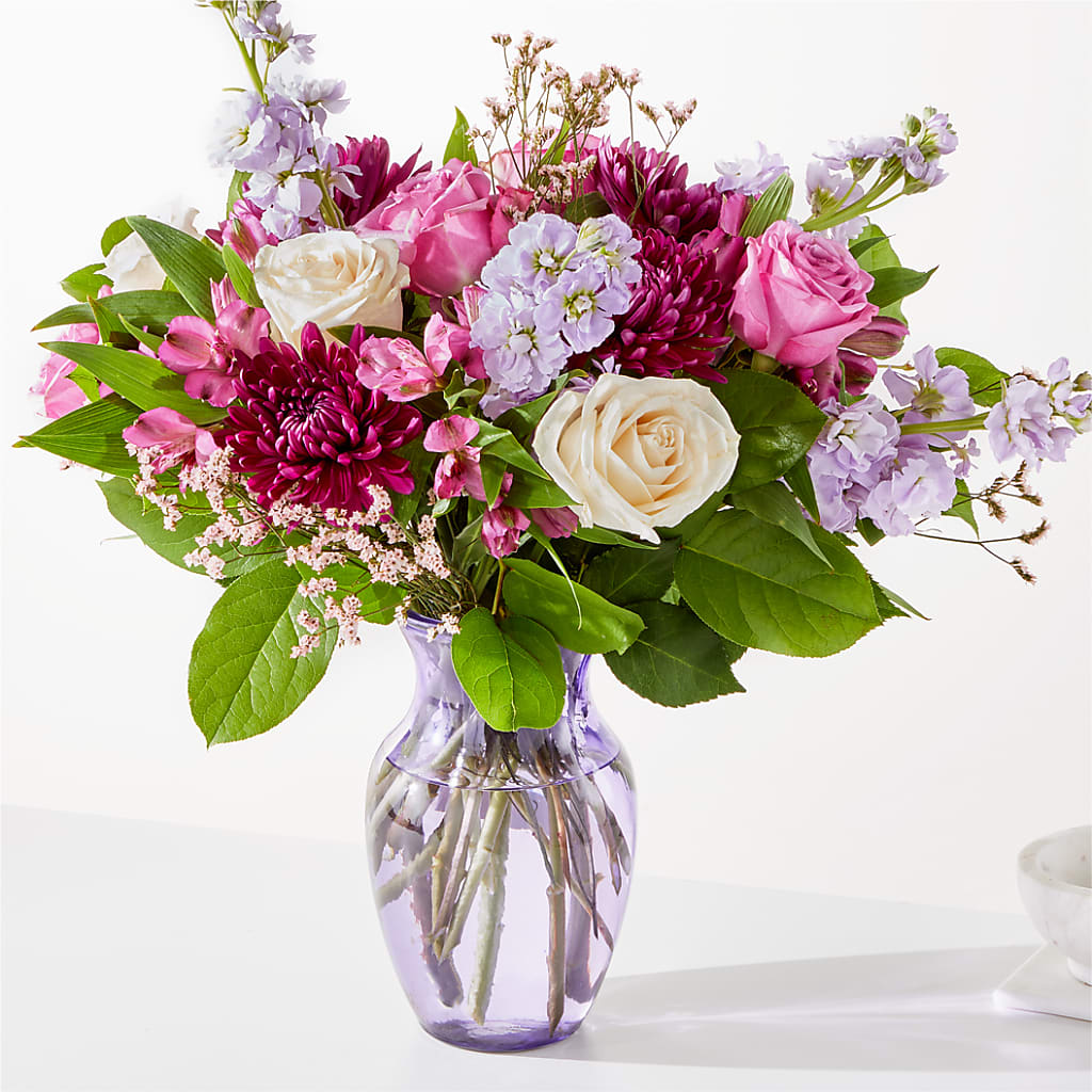 Amethyst Dreams Bouquet – FORGET-ME-NOT FLOWERS & GIFTS, Jacksonville NC