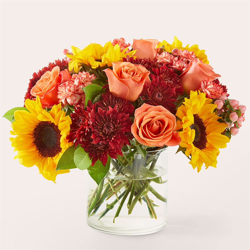 September Sunset Bouquet – FORGET-ME-NOT FLOWERS & GIFTS, Jacksonville NC