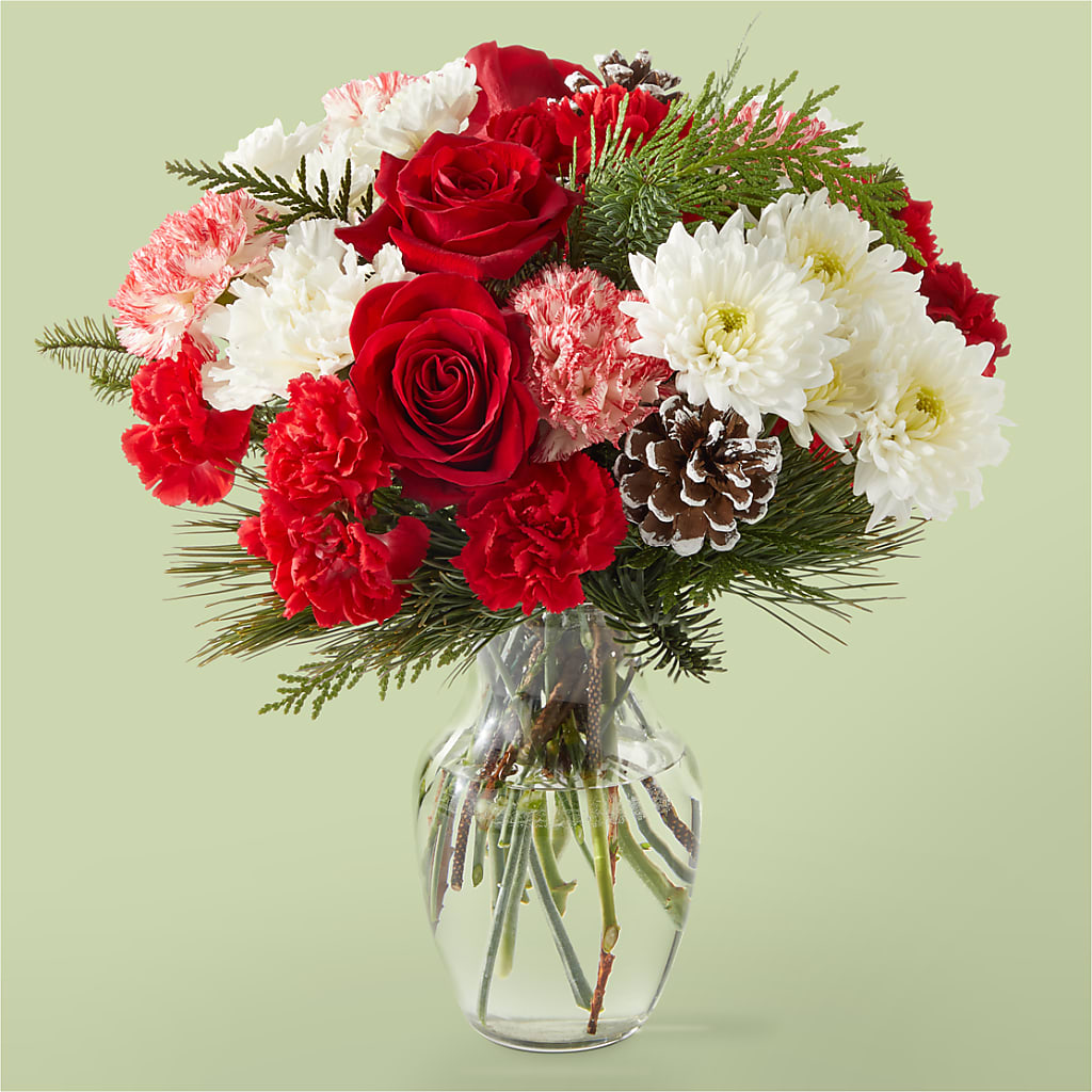 Candy Cane Lane Bouquet – FORGET-ME-NOT FLOWERS & GIFTS, Jacksonville NC