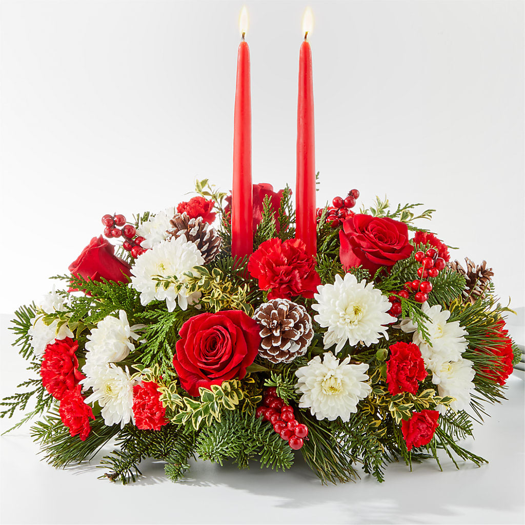 Holiday Soiree Centerpiece – FORGET-ME-NOT FLOWERS & GIFTS, Jacksonville NC
