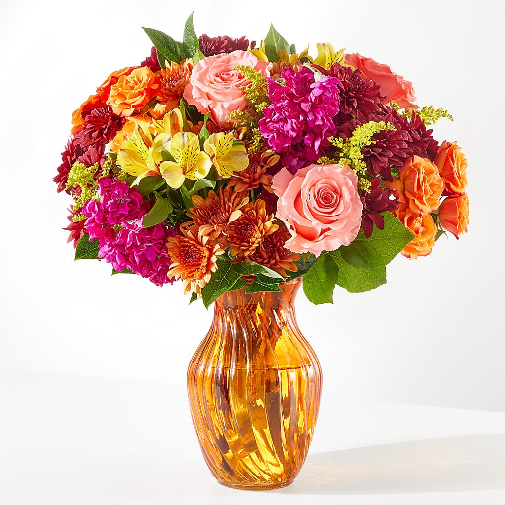 Amber Muse Bouquet – FORGET-ME-NOT FLOWERS & GIFTS, Jacksonville NC