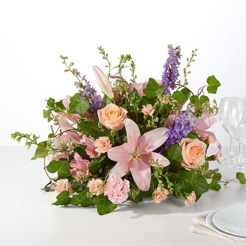 Blossom Time Centerpiece – FORGET-ME-NOT FLOWERS & GIFTS, Jacksonville NC