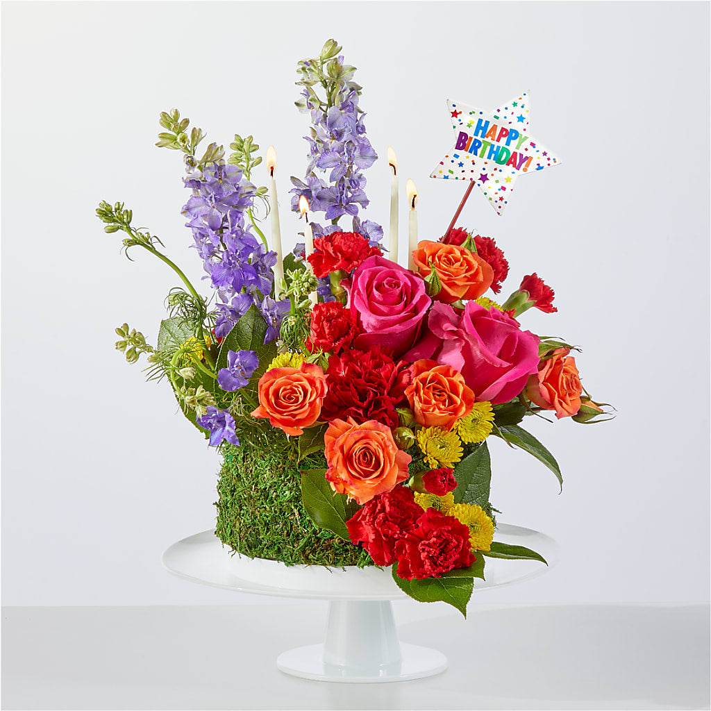 Best Year Yet Floral Cake – FORGET-ME-NOT FLOWERS & GIFTS, Jacksonville NC