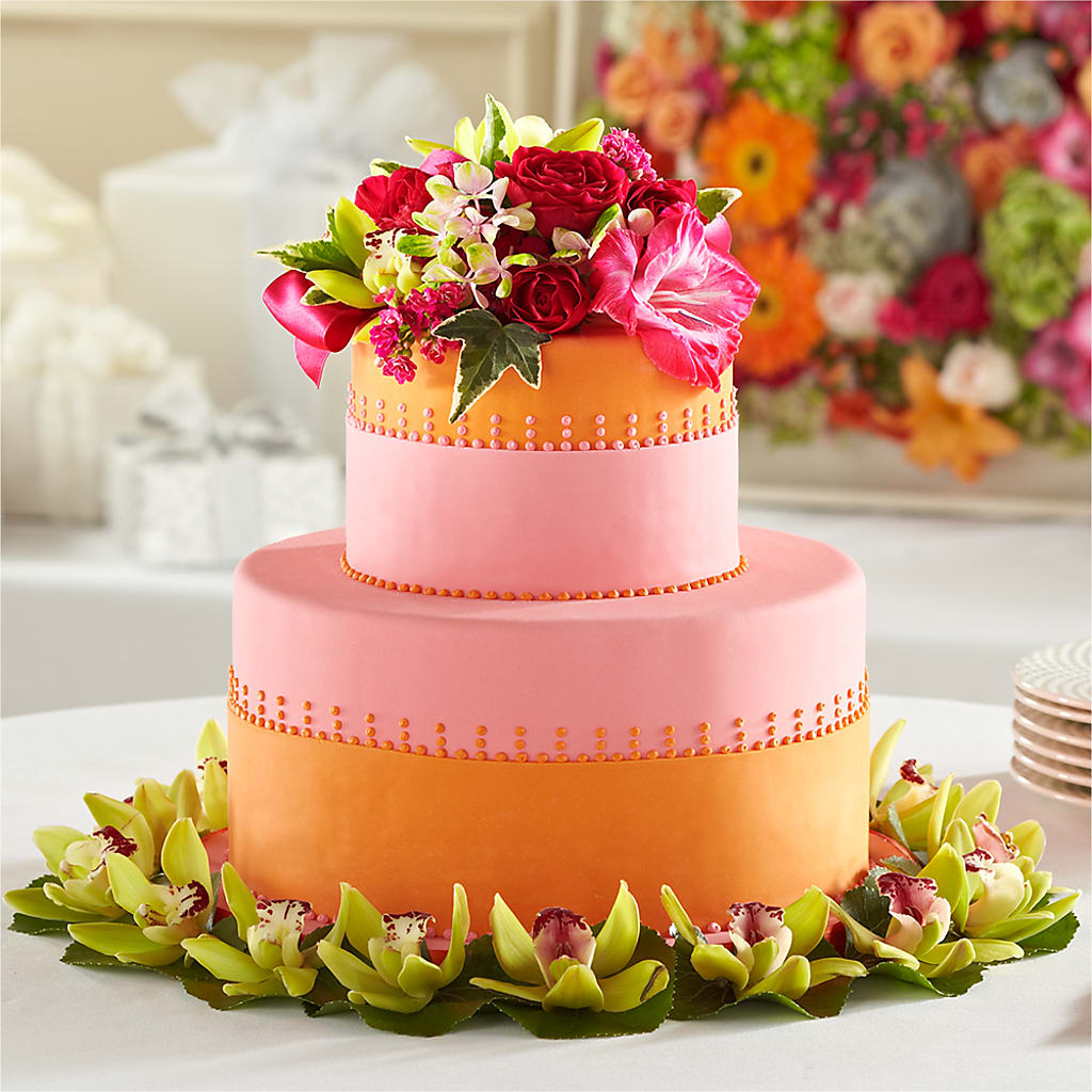 Sweet Citrus Cake Decor – FORGET-ME-NOT FLOWERS & GIFTS, Jacksonville NC