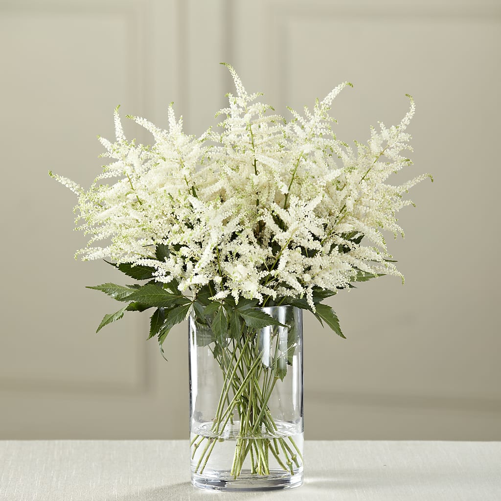 White Astilbe Bouquet – FORGET-ME-NOT FLOWERS & GIFTS, Jacksonville NC