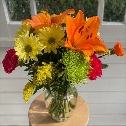 Bold & Bright – A Florist Original – FORGET-ME-NOT FLOWERS & GIFTS, Jacksonville NC