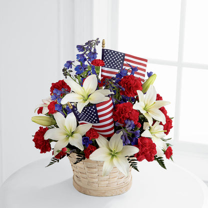 American Glory Bouquet – FORGET-ME-NOT FLOWERS & GIFTS, Jacksonville NC