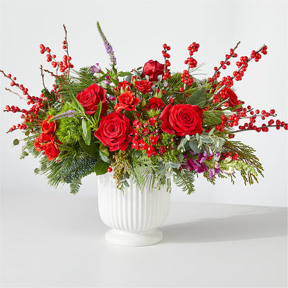 Big Red Bow Bouquet – FORGET-ME-NOT FLOWERS & GIFTS, Jacksonville NC